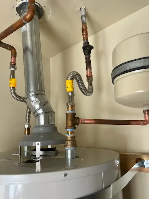 Water heater installation and plumbing repair in Hadley Farms